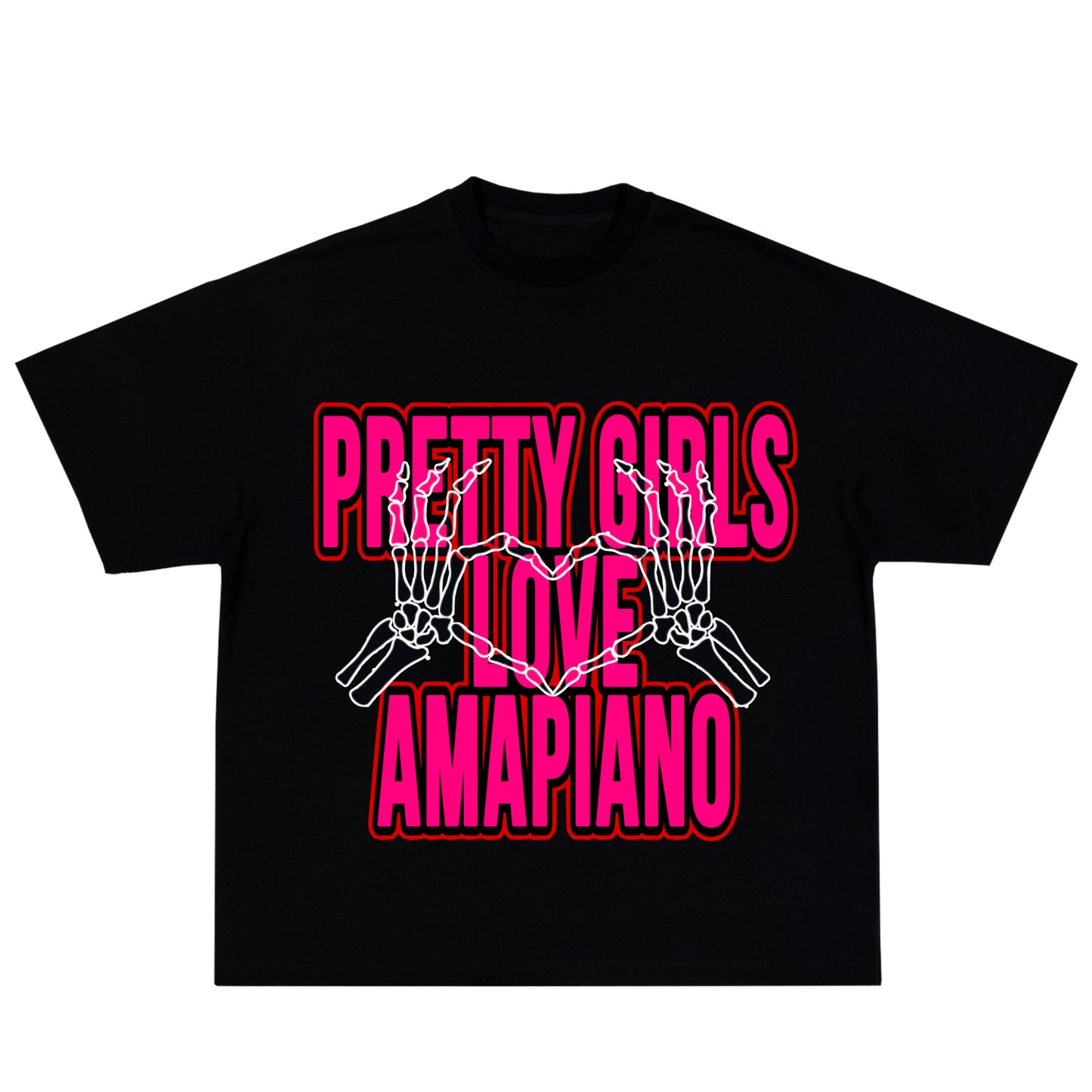 HV X PIANOLAND " Pretty girls love amapiano " Tee