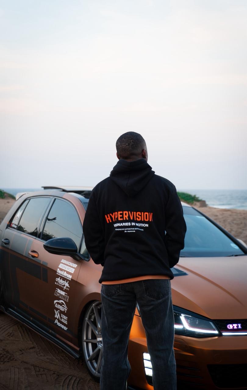 “Visionaries in Motion” Hoodie [Orange]