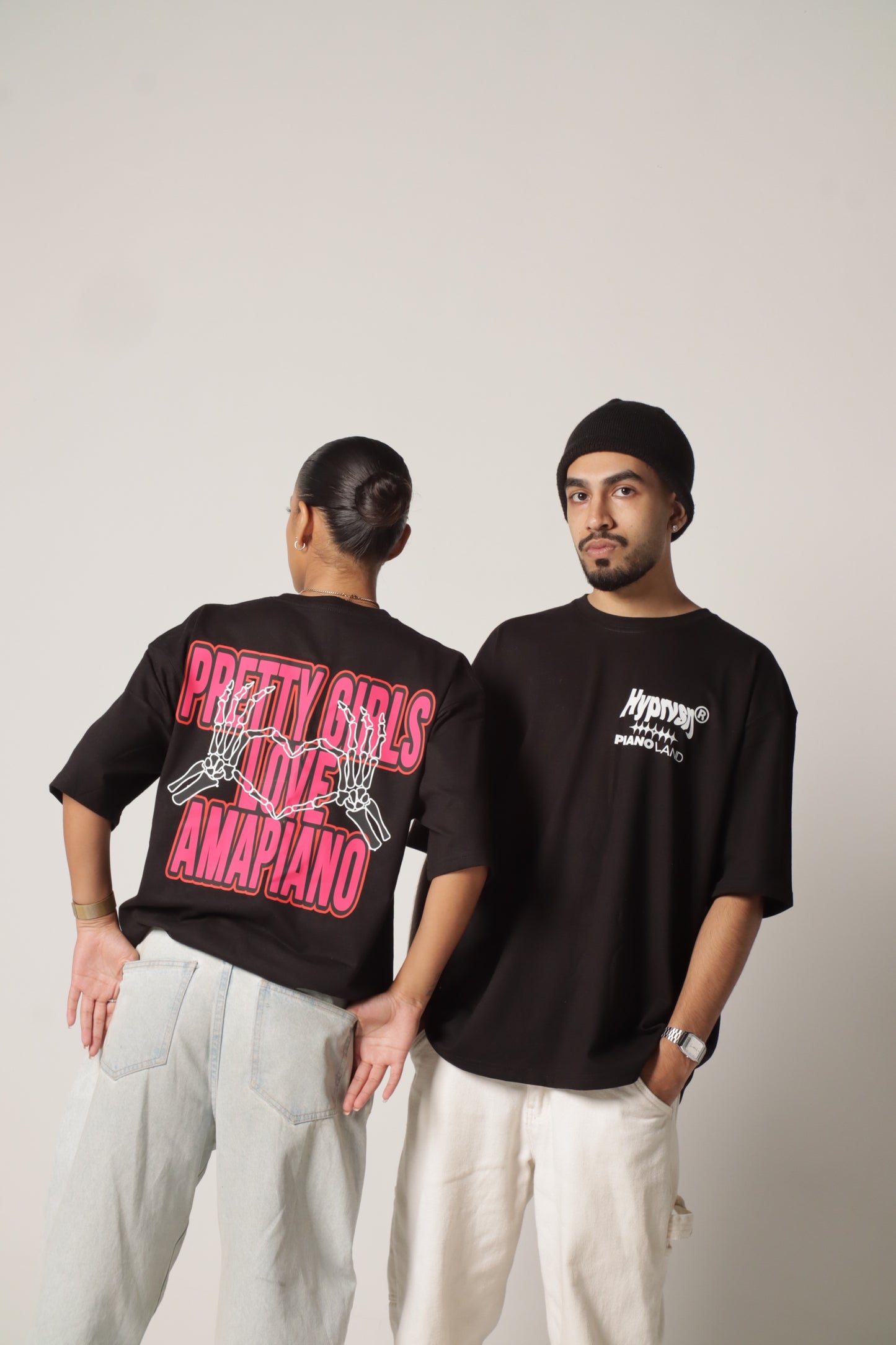 HV X PIANOLAND " Pretty girls love amapiano " Tee