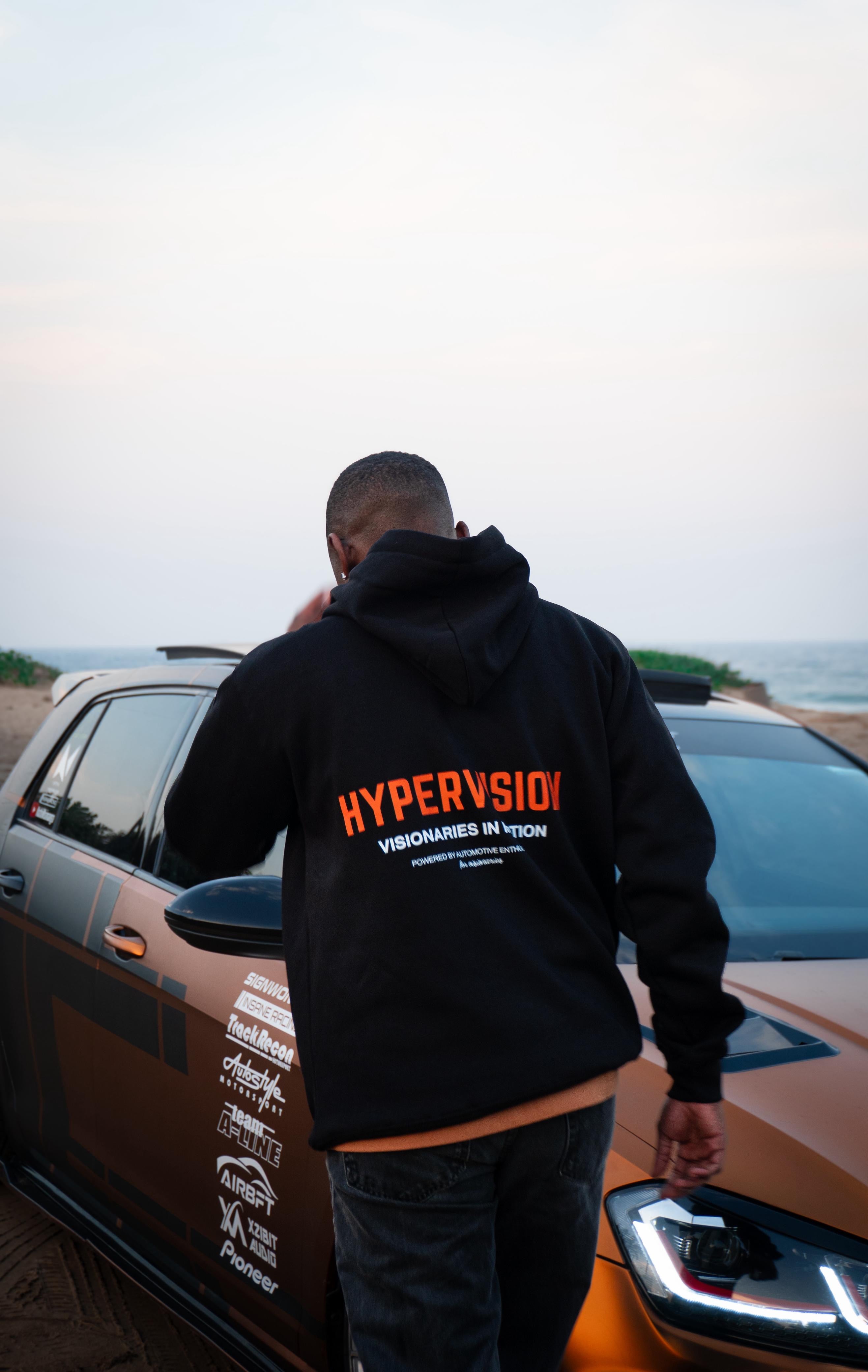 “Visionaries in Motion” Hoodie [Orange]